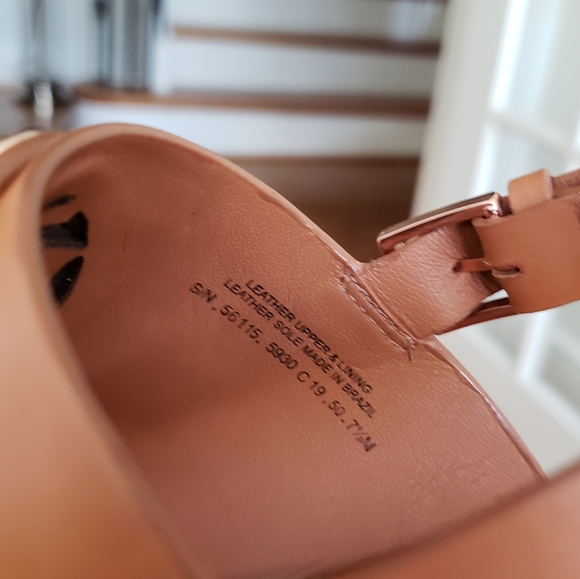 Tory Burch Wedge Heel Logo Sandals - Picture 10 of 11